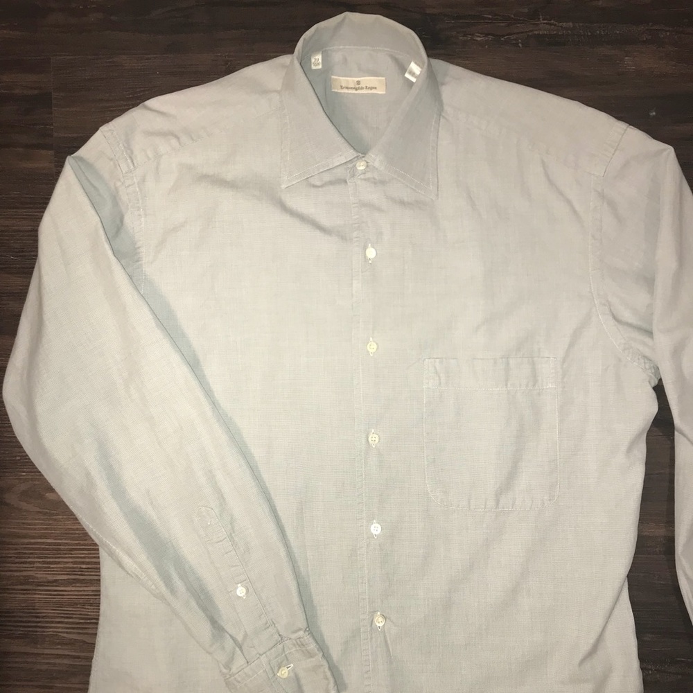 Ermenegildo Zegna Dress Shirt- Made in Spain